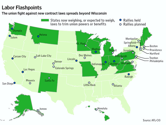 Lower wages and less benefits ARE COMING TO A STATE NEAR YOU!